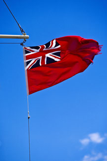 British red ensign flag