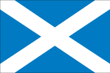 Scottish flag - cross of St. Andrew